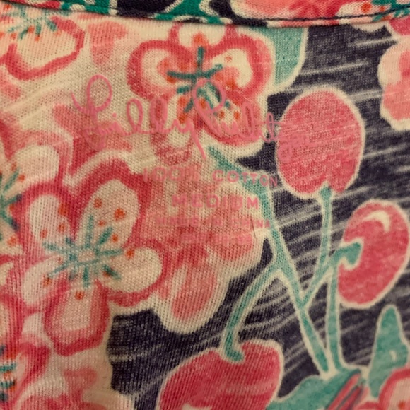 EEUC Medium Lilly Pulitzer Cherry Picker Tank - Picture 3 of 3